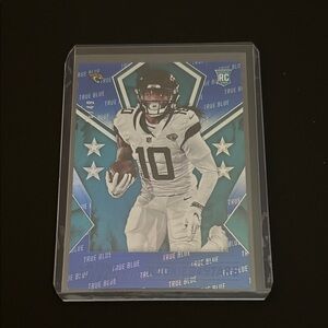 2020 Panini Rookies & Stars Laviska Shenault Jr. True Blue Parallel # 46/49